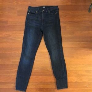 Gap high rise legging jeans